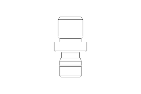 Conexao roscada 1/8" D=4 (Inox)