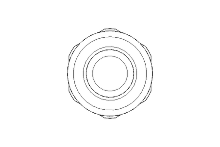 Conexao roscada  G1/8 D=8 (Niro)