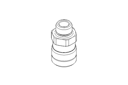 Steckverschraubung G1/4 D 12 Niro