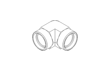 Cotovelo roscado L 28/28 AC ISO8434