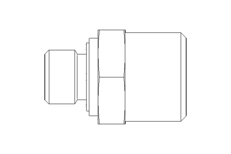 Raccordo a vite L 10 G1/8" St ISO8434