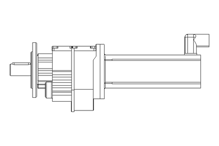 Stirnradgetriebemotor 3,3 Nm