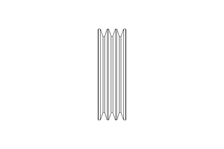 PULEGGIA A GOLA TRAPEZOIDALE