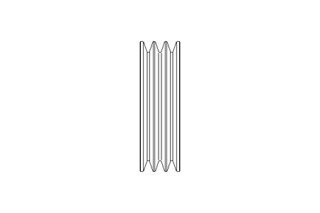 PULEGGIA A GOLA TRAPEZOIDALE