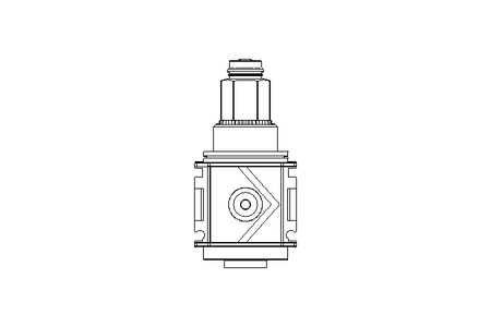 Regulador de pressao 0 - 6 bar G1/4" 481