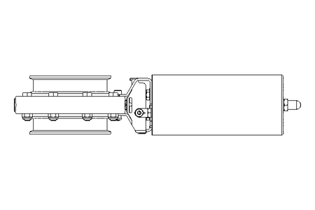 Válvula borboleta B DN100 CVC AA E