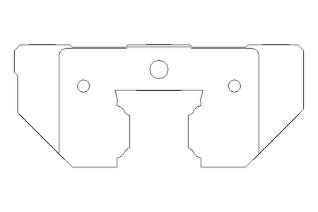 Carro para guia linear Tam 15 L=72,6