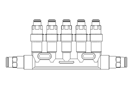 DISTRIBUTOR/MANIFOLD  6-6-6-6-16