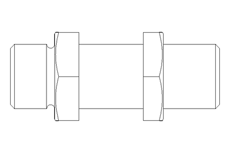 Thread. bulkhead connect. L 10/10