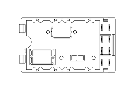 Blindplatte für Datenstecker MSDD