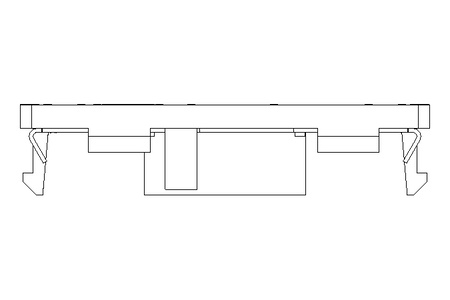 Blindplatte für Datenstecker MSDD