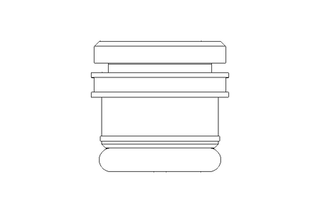 Anschlusspatrone D=8 für Metallkörper