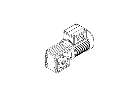 Motoréduct. à angle droit 0,15kW 244