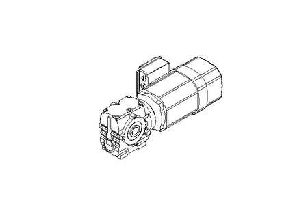 Schneckengetriebemotor 0,55kW 50 1/min