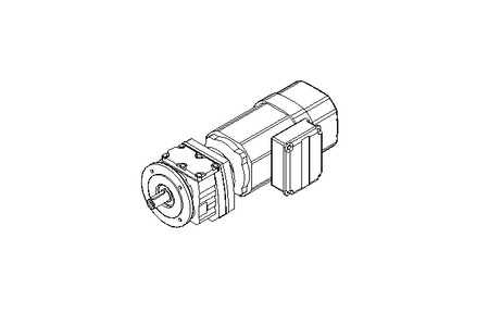 Motoréd. à entraînem.cyl. 0,55kW 50