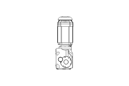 Kegelradgetriebemotor 0,55kW 94 1/min