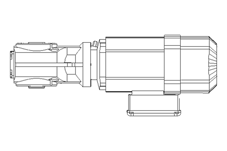 Kegelradgetriebemotor 0,55kW 50 1/min