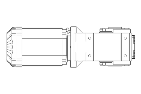 Motorreductor 0,55kW 24 1/min