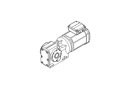 Motor redutor 0,55kW 24 1/min