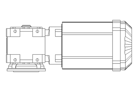 Motor redutor 0,55kW 88 1/min