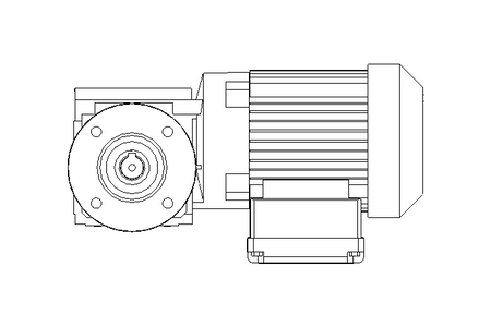 Gear motor 0.18kW 41 1/min