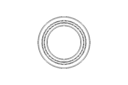 Ang.-cont. ball bearing 80x125x22