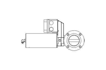 Válvula borboleta BR DN065 FVF NC E