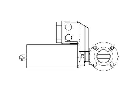 Valvola a farfalla BR DN050 FVF NC E