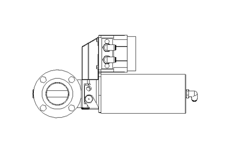 Válvula borboleta BR DN050 FVF NC E