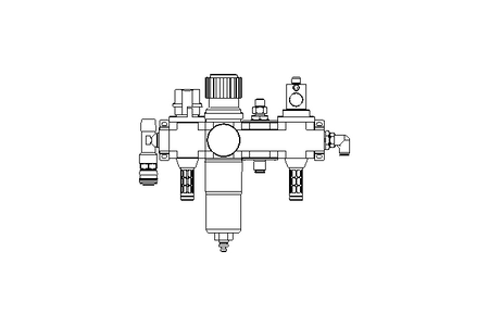 Wartungseinheit G 1/2-D-Midi