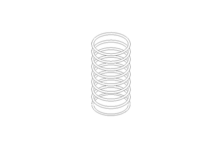 Pressure spring D1=24.5 D2=22.5 L=110