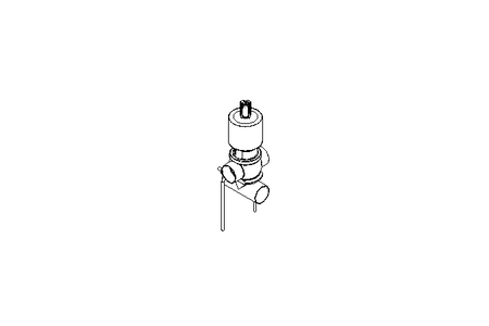 Клапан с двойным уплотнением D DN125