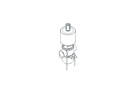 Double seal valve D DN100 136 NC E