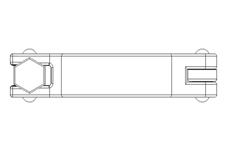 União p/ tubo Triclamp DN25 Tipo SX INOX