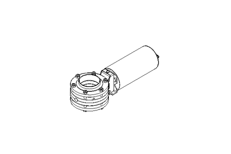 Válvula borboleta B OD3.0 FVF NC E