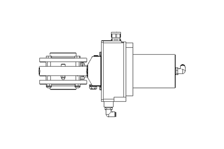 Butterfly valve BR DN065 FVF NC E