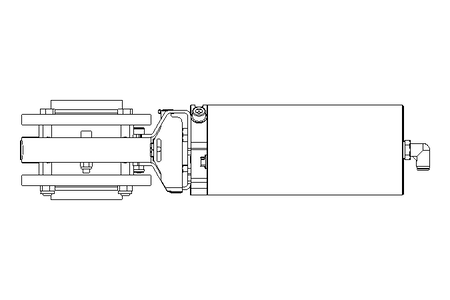 Butterfly valve BD DN065 FVF NC E