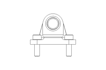 Suporte basculante SNCL-40 para cilindro