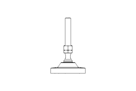 Pie articulado D=125 H=200 45000N M20