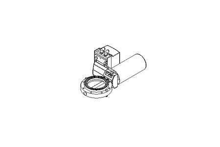 Butterfly valve BR DN100 OVO NC E