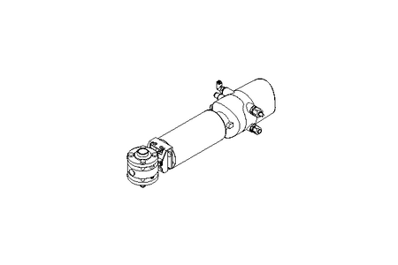 Válvula borboleta B DN025 FVF NC E