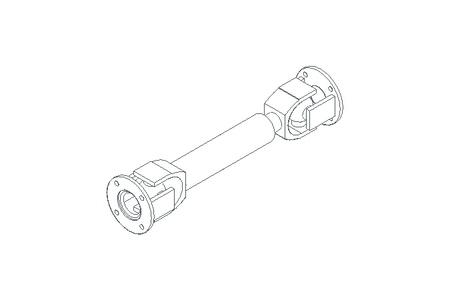 Universal joint shaft D=65 L1=280 L2=310