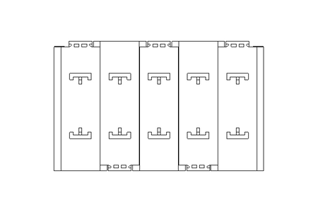 Catena modulare FTDP1000XLG B= 84