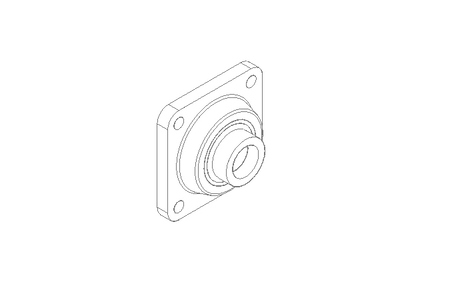 Flange bearing PCJ 30/35.7x108