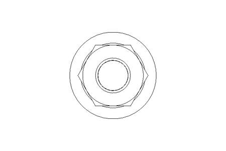 Tuerca hexagonal M6 St-Zn