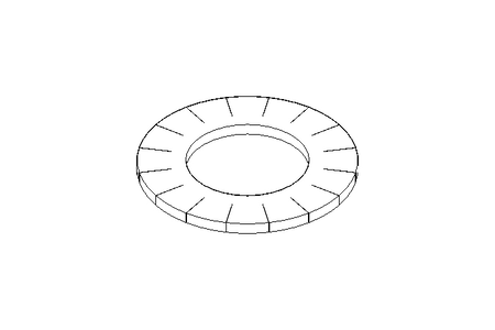 Serrated lock washer A 8.4 A2 DIN6798