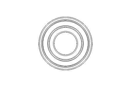 Roulem. rainuré à billes 62202 2RS 15x35