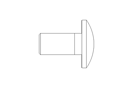 Flachrundschraube M8x16