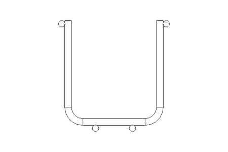 Basket cable tray 60x60x2000 mm