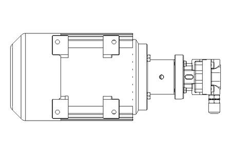 Bomba de engrenagem  0,25kW